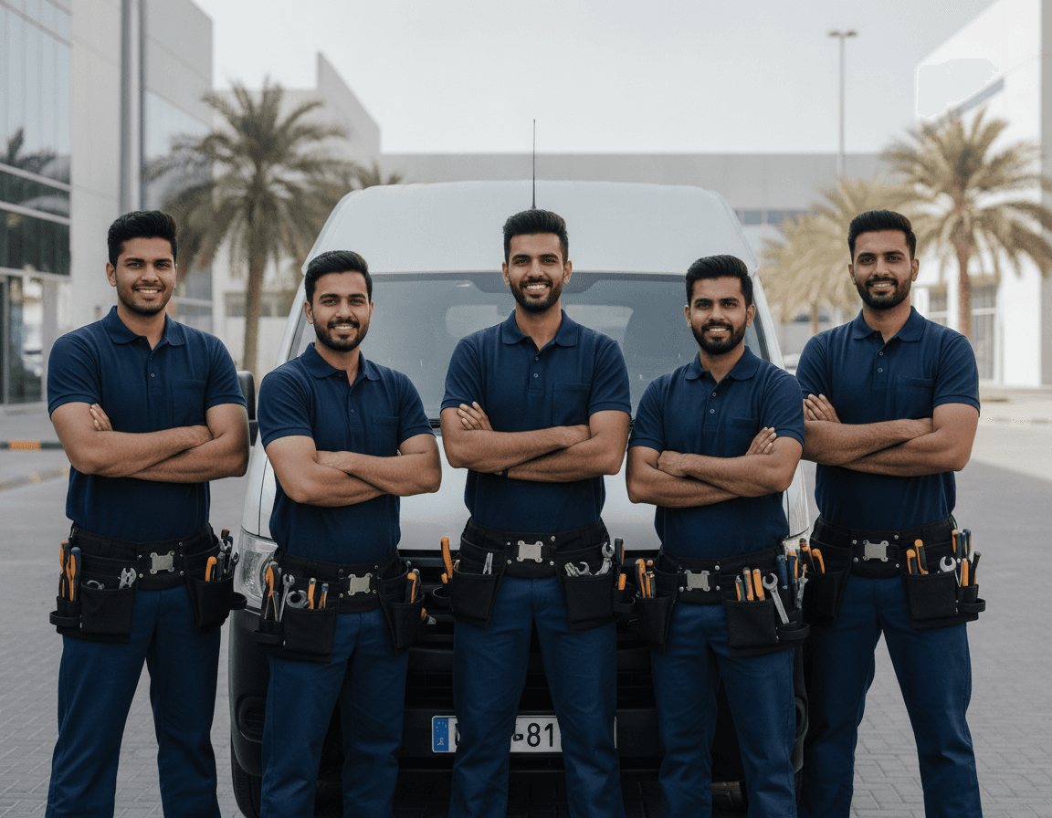 Team at work photo